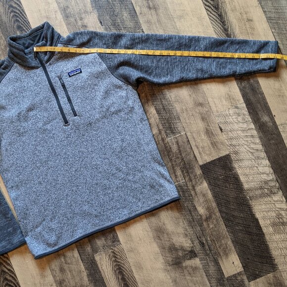 Patagonia Better Sweater ¼-Zip Fleece Large Gray - Picture 6 of 7